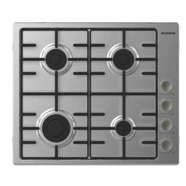 Plaque De Cuisson HOOVER 4 Feux 60 Cm -Inox (HHW6LMX) Plaque De Cuisson HOOVER 4 Feux 60 Cm -Inox (HHW6LMX)